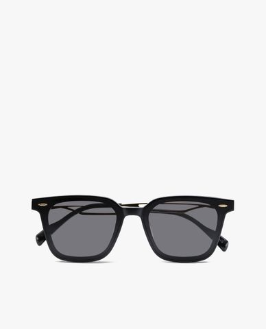  MUJOSH - Kính mát unisex gọng vuông bản dày cá tính 