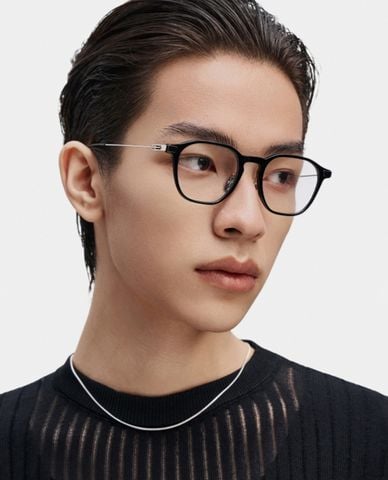  MUJOSH - Gọng kính đa giác nam thời trang 