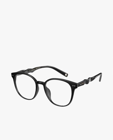 MUJOSH - Gọng kính tròn unisex bản vừa cao cấp 
