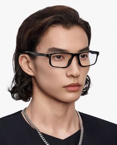  MUJOSH - Gọng kính chữ nhật nam bản vừa thời trang 