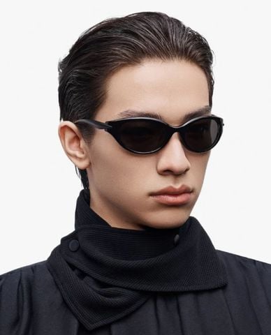  MUJOSH - Kính mát unisex gọng mắt mèo thời thượng 