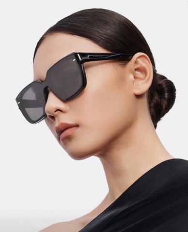  MUJOSH - Kính mát unisex gọng vuông cá tính 