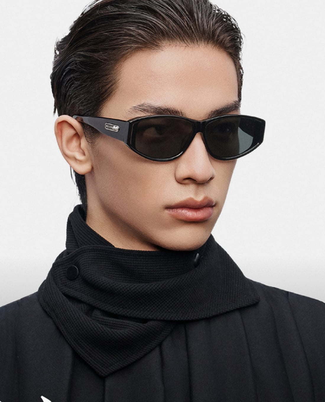 MUJOSH - Kính mát unisex gọng đa giác cá tính