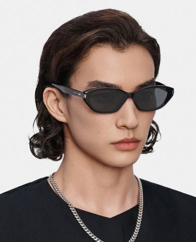  MUJOSH - Kính mát nam gọng mắt mèo thời trang 