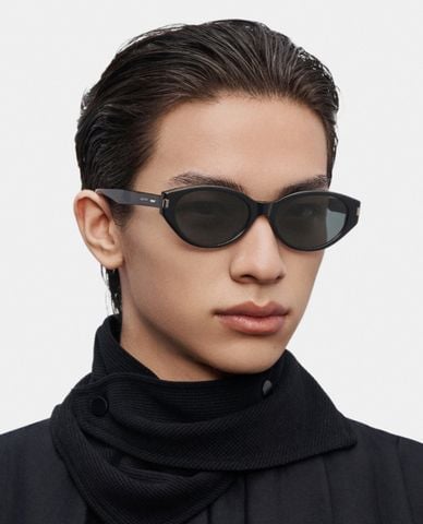  MUJOSH - Kính mát unisex gọng mắt mèo thời trang 