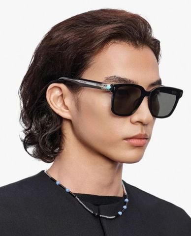  MUJOSH - Kính mát unisex gọng vuông hiện đại 