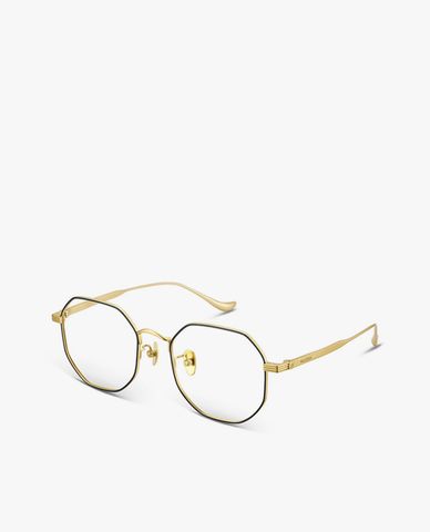  MUJOSH - Gọng kính đa giác bảng mảnh thời trang 