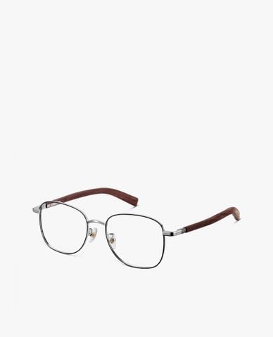  MUJOSH - Gọng kính chữ nhật unisex bo tròn thời trang 