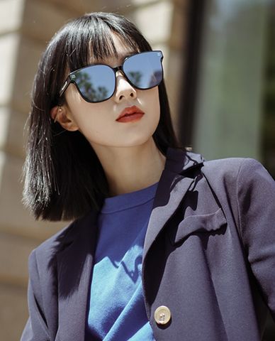  MUJOSH - Kính mát gọng vuông hiện đại 