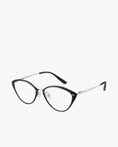  MUJOSH - Gọng kính oval nữ bản mảnh cá tính 