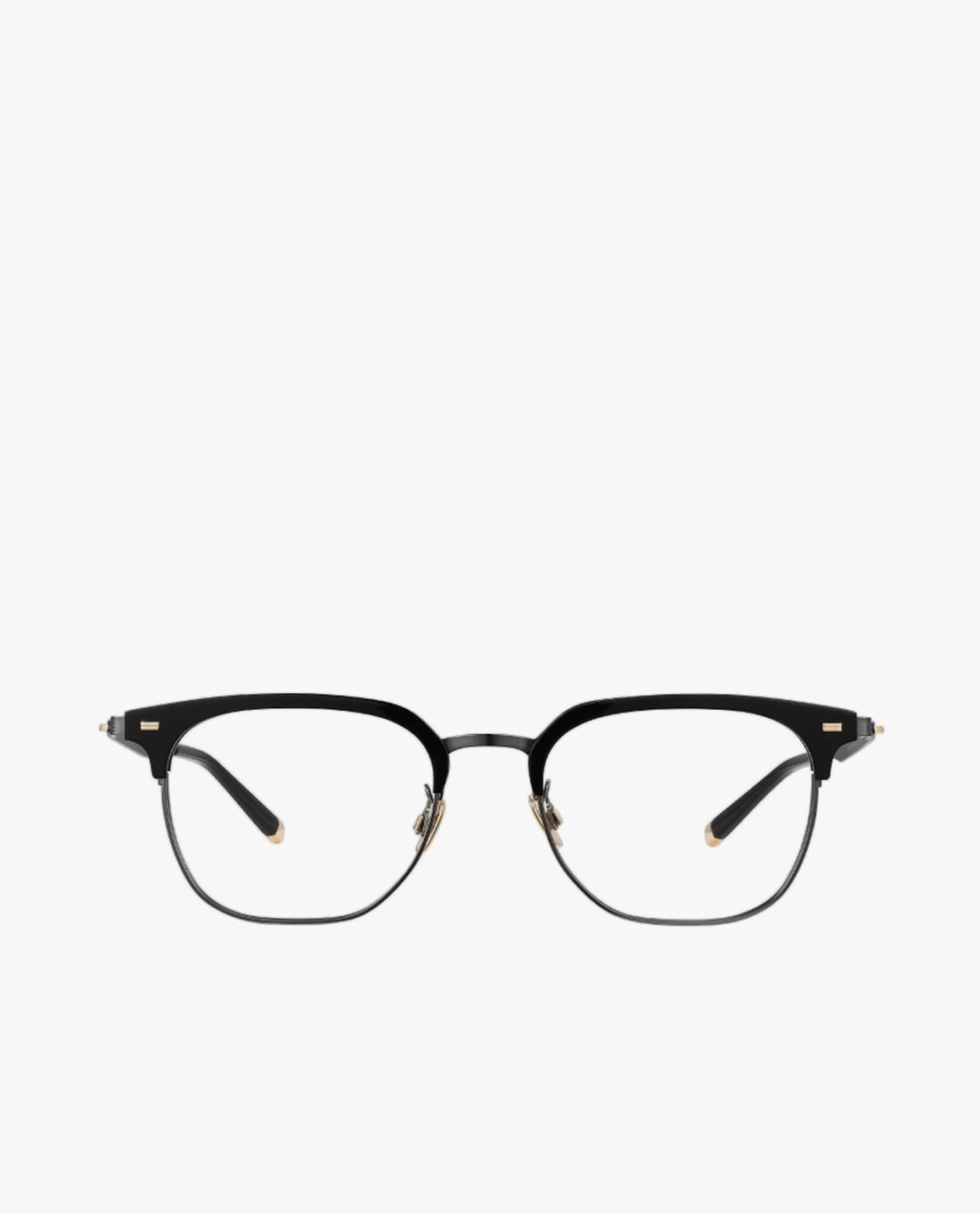 MUJOSH - Gọng kính vuông unisex tròn bản mảnh hiện đại