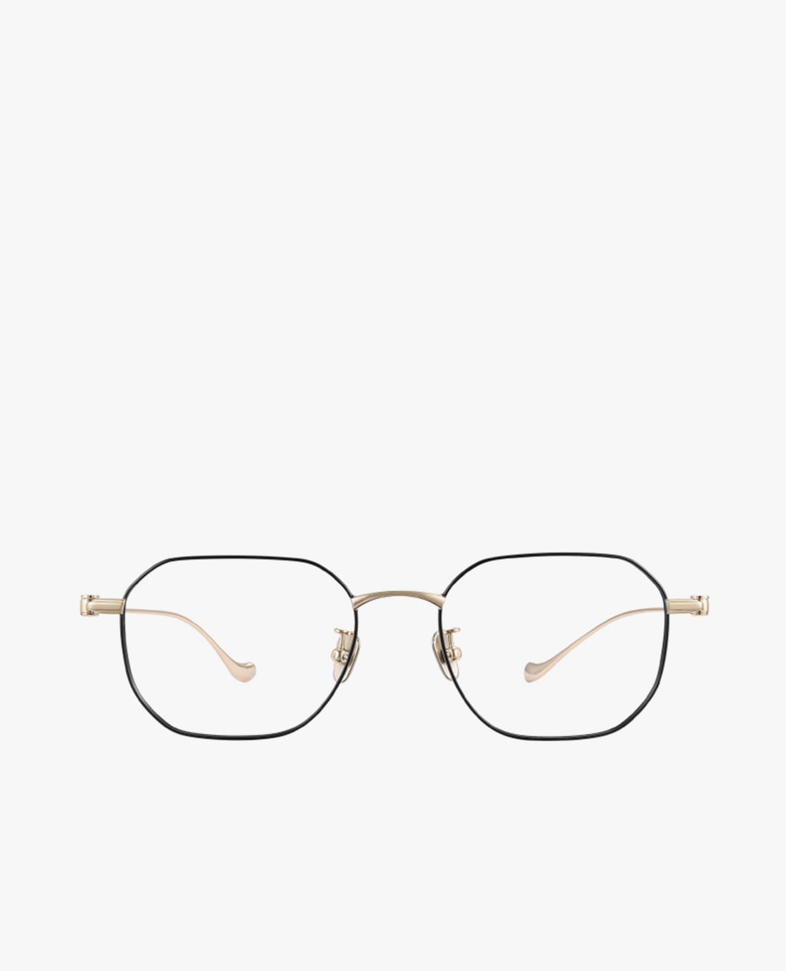 MUJOSH - Gọng kính đa giác unisex bản mảnh thời trang