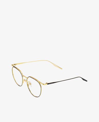  MUJOSH - Gọng kính tròn bản mảnh thời trang 