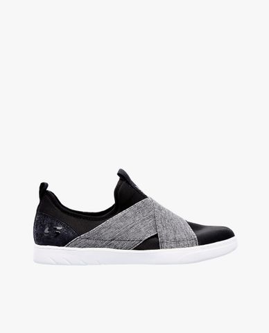  SKECHERS - Giày slip on nữ quai chéo Millennial Bellefire 