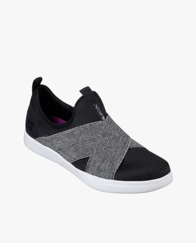  SKECHERS - Giày slip on nữ quai chéo Millennial Bellefire 