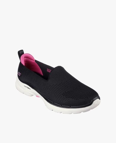  SKECHERS - Giày slip on nữ mũi tròn GOwalk 6 