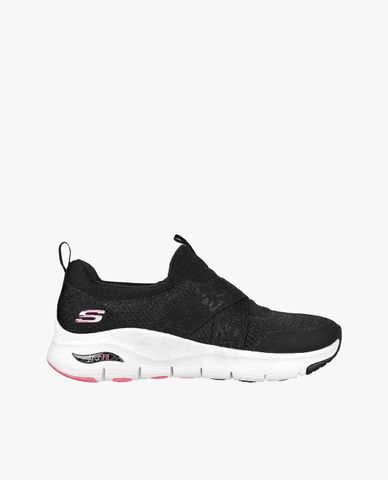  SKECHERS - Giày sneakers nữ cổ thấp Arch Fit 