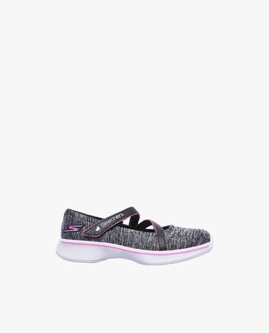  SKECHERS - Giày slip on bé gái Go Walk 4 Jersey Gems 