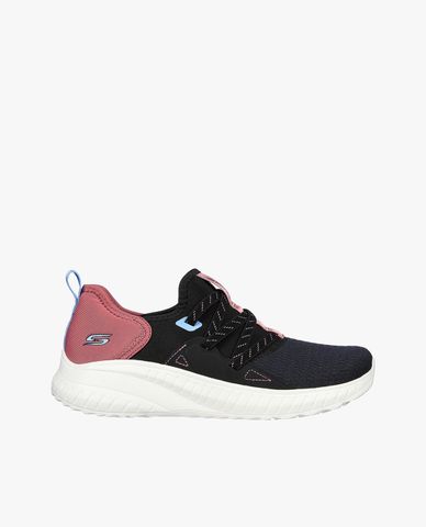  SKECHERS - Giày sneakers nữ cổ thấp thắt dây BOBS Squad 