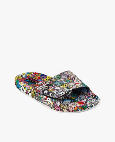  SKECHERS - Dép nữ quai ngang Tokidoki 