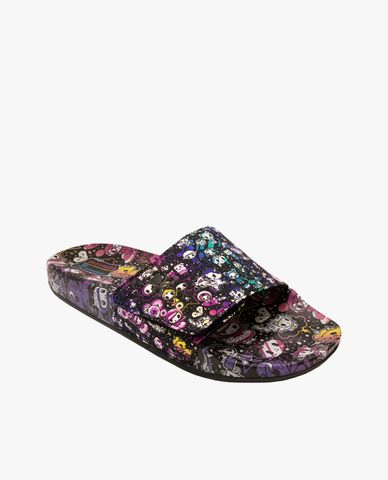  SKECHERS - Dép nữ quai ngang bản rộng Tokidoki 
