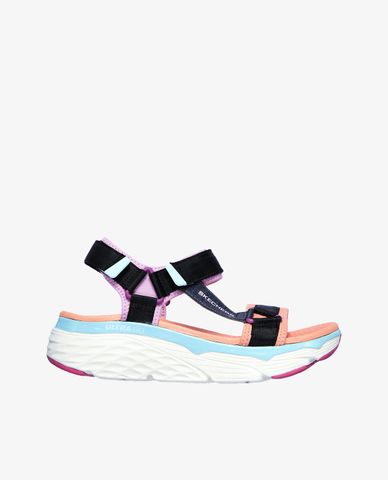  SKECHERS - Giày sandal nữ quai ngang Max Cushioning Swag 