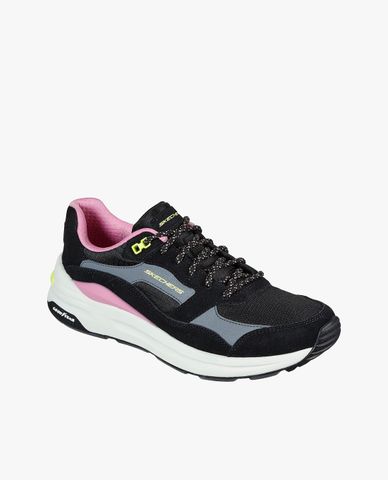  SKECHERS - Giày chạy bộ nữ thắt dây hiện đại 