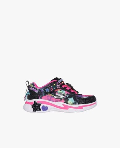  SKECHERS - Giày sneakers bé gái cổ thấp Snuggle 