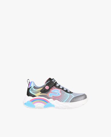  SKECHERS - Giày sneakers bé gái cổ thấp Rainbow Racer 