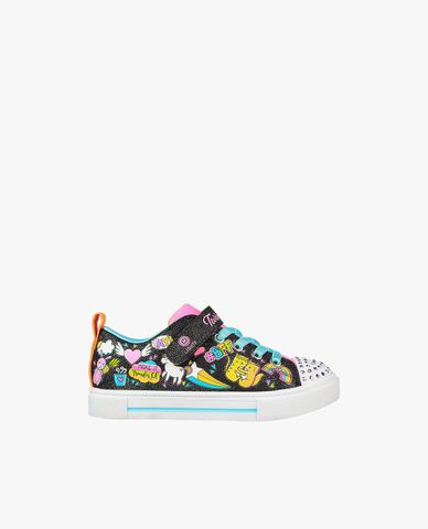  SKECHERS - Giày sneakers bé gái cổ thấp Twinkle Sparks 