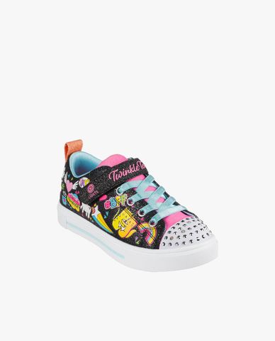  SKECHERS - Giày sneakers bé gái cổ thấp Twinkle Sparks 