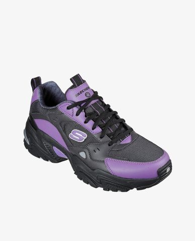  SKECHERS - Giày sneaker nam cổ thấp One Punch Man Stamina V2 