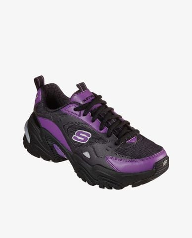  SKECHERS - Giày sneakers nữ cổ thấp One Punch Man Stamina V2 