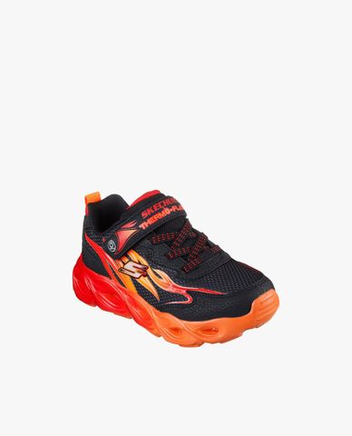  SKECHERS - Giày sneakers bé trai cổ thấp S Lights Thermo Flash 