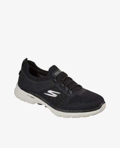  SKECHERS - Giày đi bộ nữ phối dây thắt GOwalk 6 Summer Sparks 