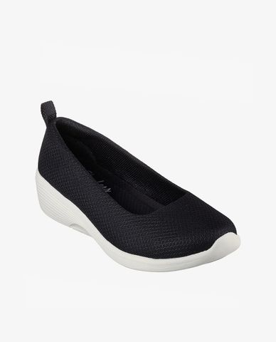  SKECHERS - Giày búp bê nữ đế cao mũi tròn Arya 