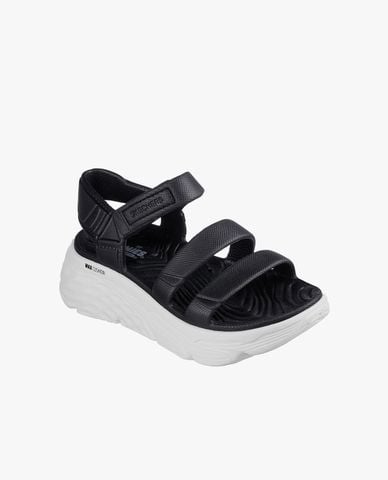  SKECHERS - Giày sandals nữ đế thấp mũi tròn Max Cushioning Foamies 
