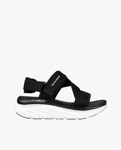  SKECHERS - Giày sandals nữ đế cao quai chéo D'Lux Walker Kind Mind 