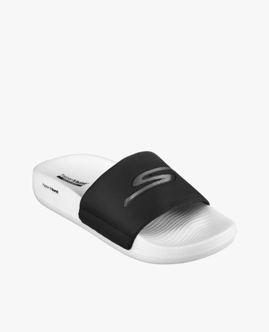  SKECHERS - Dép nữ quai ngang bản rộng Hyper Slide 