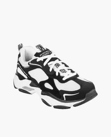  SKECHERS - Giày sneakers nữ cổ thấp Lander S 