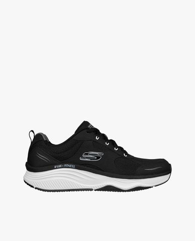  SKECHERS - Giày sneakers nam cổ thấp thắt dây DLux Fitness 