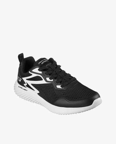  SKECHERS - Giày sneakers nam cổ thấp Bounder Belgrade 