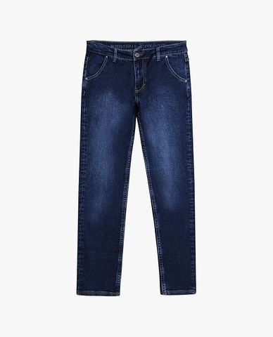  BEVERLY HILLS POLO CLUB - Quần jeans nam ống đứng wash bạc thời trang 