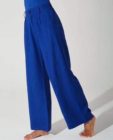  OLABEN - Quần nữ ống rộng Belle Linen 