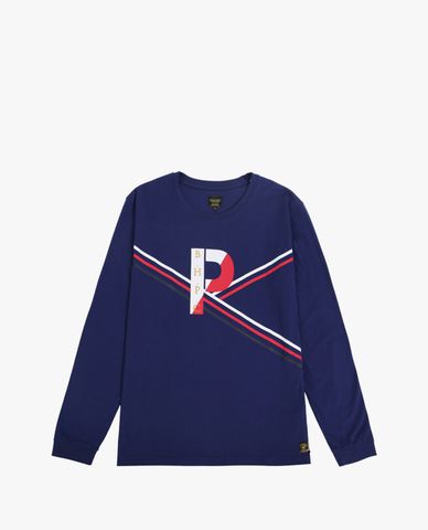  BEVERLY HILLS POLO CLUB - Áo thun nam cổ tròn tay dài thời trang 