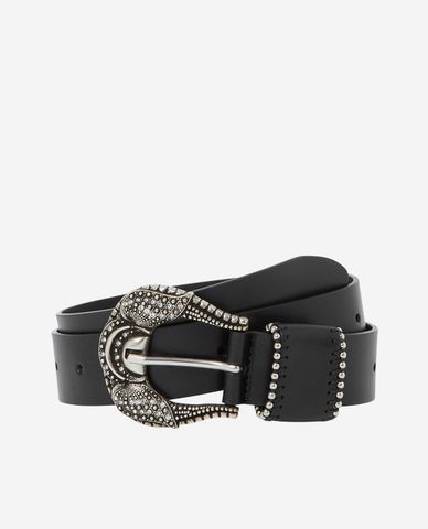  THE KOOPLES - Thắt lưng nữ bản rộng thời trang 