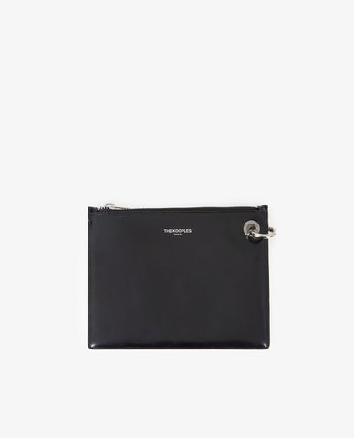  THE KOOPLES - Ví nữ phom chữ nhật phối khóa zip hiện đại 