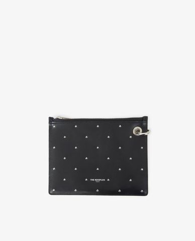  THE KOOPLES - Ví nữ phom chữ nhật phối khóa zip hiện đại 