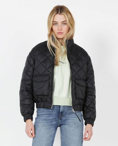  THE KOOPLES - Áo khoác chần bông nữ Quilted Technical 