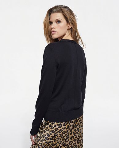  THE KOOPLES - Áo khoác cardigan cổ V tay dài Fine Merino 